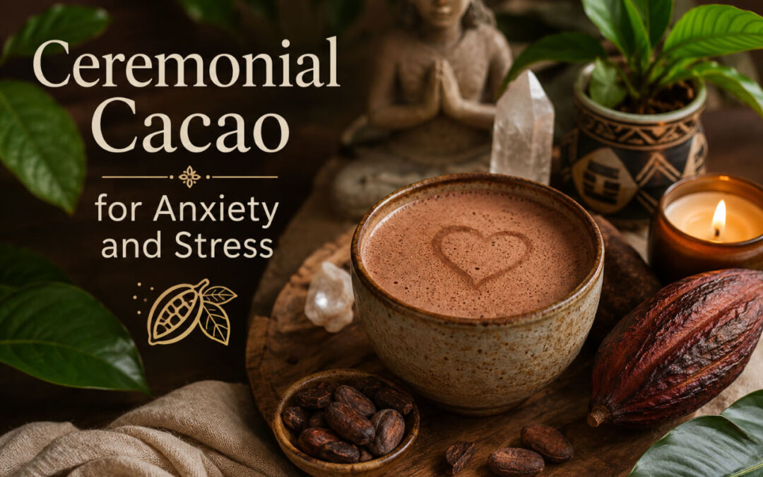 Ceremonial Cacao for Anxiety and Stress — What the Science Actually Shows